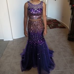 Jolene Collection Two-Piece Prom Dress